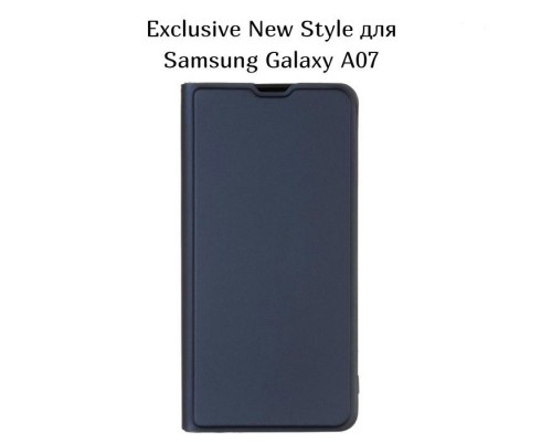 Чохол до мобільного телефона BeCover Exclusive New Style Samsung Galaxy A07 SM-A075 Deep Blue (713892)