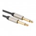 Кабель мультимедійний 6.35mm M to 6.35mm M 2.0m AV128 gray Ugreen (10638)
