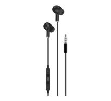 Навушники XO EP22 Music Earphone 1.2 м Black (6920680869350)