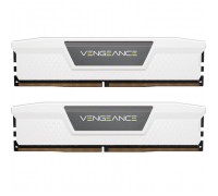 Модуль пам'яті для комп'ютера DDR5 32GB (2x16GB) 6000 MHz Vengeance White Corsair (CMK32GX5M2E6000Z36W)