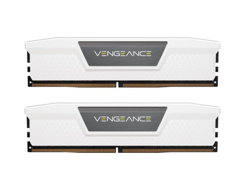 Модуль пам'яті для комп'ютера DDR5 32GB (2x16GB) 6000 MHz Vengeance White Corsair (CMK32GX5M2E6000Z36W)
