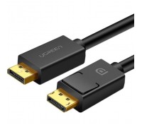 Кабель мультимедійний DisplayPort M to DisplayPort M 1.5m DP102 black Ugreen (10245)