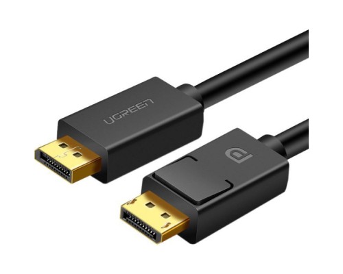 Кабель мультимедійний DisplayPort M to DisplayPort M 1.5m DP102 black Ugreen (10245)
