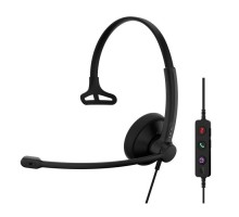 Навушники Epos Impact 100 MS Mono USB-C+A Black (1001419)