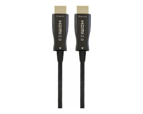 Кабель мультимедійний HDMI M to HDMI M 35.0m V2.0 4K 60Hz AOC Cablexpert (CCBP-HDMI-AOC-35M)