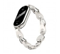 Ремінець до фітнес браслета Armorstandart Chain Wristband для Xiaomi Smart Band 10/9/8 Silver (ARM86889)