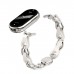 Ремінець до фітнес браслета Armorstandart Chain Wristband для Xiaomi Smart Band 10/9/8 Silver (ARM86889)