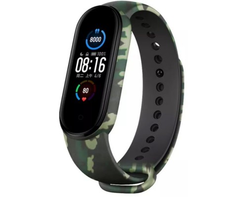 Ремінець до фітнес браслета Armorstandart для Xiaomi Mi Band 7/6/5 New Style Khaki Green (ARM80991)