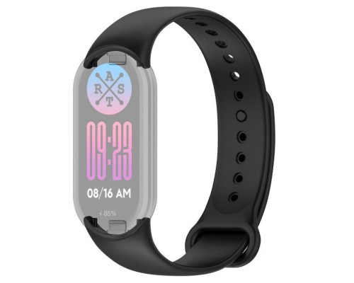Ремінець до фітнес браслета Armorstandart для Xiaomi Smart Band 10/9/8 Black (ARM86906)