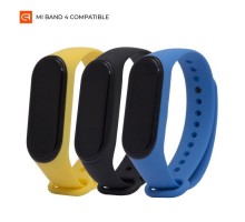 Ремінець до фітнес браслета Armorstandart комплект 3шт Xiaomi Mi Band 4/3 Sun Sky (ARM56233)