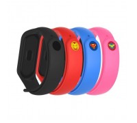 Ремінець до фітнес браслета Armorstandart комплект 4шт Xiaomi Mi Band 4/3 Superhero Edition 2 (ARM77063)