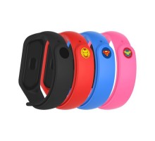 Ремінець до фітнес браслета Armorstandart комплект 4шт Xiaomi Mi Band 4/3 Superhero Edition 2 (ARM77063)