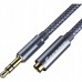 Кабель мультимедійний 3.5mm F to 3.5mm M 1.0m Essager (EYPY35-MY0G)