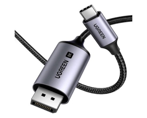 Кабель мультимедійний USB-C to DisplayPort M 2.0m 8K CM556 black Ugreen (25158)