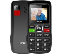 Мобільний телефон Ergo R182 Black