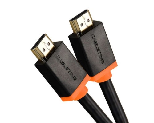 Кабель мультимедійний HDMI M to HDMI M 1.0m V2.0 4K60Hz Cabletime (CA915293)