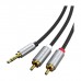 Кабель мультимедійний 3.5mm M to 2xRCA M 3.0m Cabletime (CA914067)
