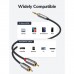 Кабель мультимедійний 3.5mm M to 2xRCA M 3.0m Cabletime (CA914067)