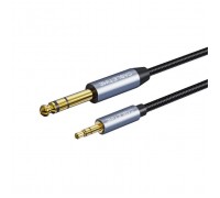 Кабель мультимедійний 6.35mm M to 3.5mm M 3.0m Cabletime (CA915279)