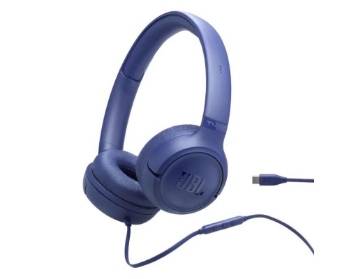 Навушники JBL Tune 530C USB-C Blue (JBLT530CBLU)