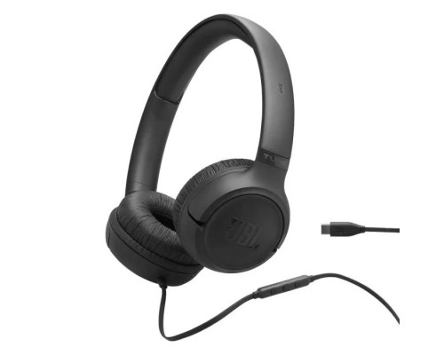 Навушники JBL Tune 530C USB-C Black (JBLT530CBLK)
