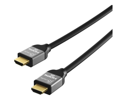 Кабель мультимедійний HDMI M to HDMI M 2.0m V2.1 8K 60Hz HDR10 HLG 48Gbp J5create (JDC53-N)
