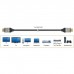 Кабель мультимедійний HDMI M to HDMI M 2.0m V2.1 8K 60Hz HDR10 HLG 48Gbp J5create (JDC53-N)