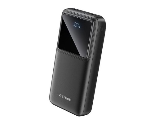 Батарея універсальна Vention 20000 mAh 22.5W Black LED Display Type (FHLB0)