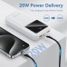 Батарея універсальна Vention 20000 mAh 22.5W Black LED Display Type (FHLB0)