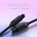 Кабель мультимедійний Optical Toslink 1.5m black Vention (BAEBG)