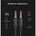 Кабель мультимедійний 3.5mm M to 3.5mm M 1.0m fabric black Vention (BAGBF)