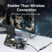 Кабель мультимедійний USB-C to DisplayPort M 0.25m 8K black Vention (CRGBC)