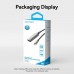 Кабель мультимедійний USB-C to DisplayPort M 0.25m 8K black Vention (CRGBC)