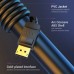 Кабель мультимедійний DisplayPort M to DisplayPort M 1.5m 4K60Hz black Vention (HACBG)