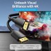 Кабель мультимедійний DisplayPort M to DisplayPort M 1.0m 4K60Hz black Vention (HAKBF)