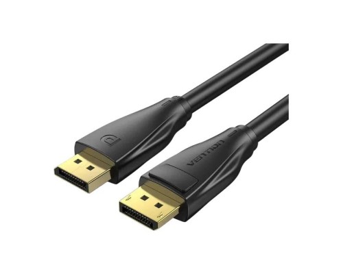 Кабель мультимедійний DisplayPort M to DisplayPort M 3.0m V1.4 8K black Vention (HCDBI)