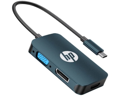 Перехідник USB-C to HDMI + VGA + DP HP (HP_DHC-CT200)