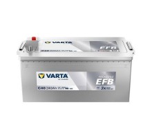 Акумулятор автомобільний Varta ProMotive EFB 240Ah бокова(+/-) (1200EN) C40 (740500120)