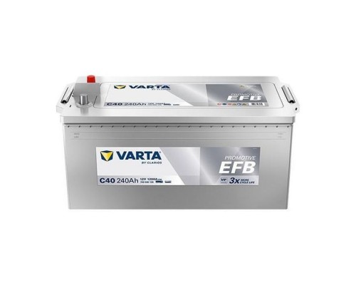 Акумулятор автомобільний Varta ProMotive EFB 240Ah бокова(+/-) (1200EN) C40 (740500120)