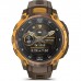 Смарт-годинник Garmin Instinct Crossover AMOLED, BronzeSunburst/Cocoa, GPS смарт-годинник (010-03398-01)