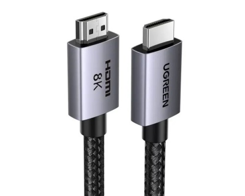 Кабель мультимедійний HDMI M to HDMI M 2.0m 8K black Ugreen (25910)