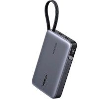 Батарея універсальна Ugreen 20000 mAh 145W Fast Charging Cable Space gray (U_55992B)