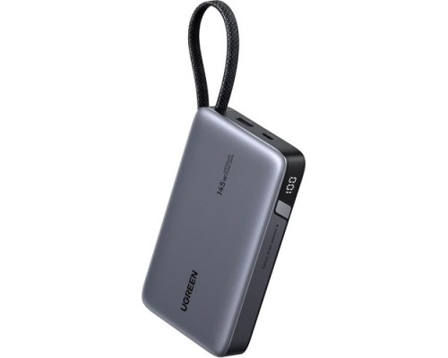 Батарея універсальна Ugreen 20000 mAh 145W Fast Charging Cable Space gray (U_55992B)
