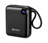 Батарея універсальна Sandberg 10000mAh PD/3.1/20W, QC/3.0, USB-C In/Out, with 2 cables USB-C (421-26)