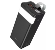 Батарея універсальна HOCO 40000mAh Powermaster PD/20W, QC/22.5W, Lamp, Black (J86 / 714737)
