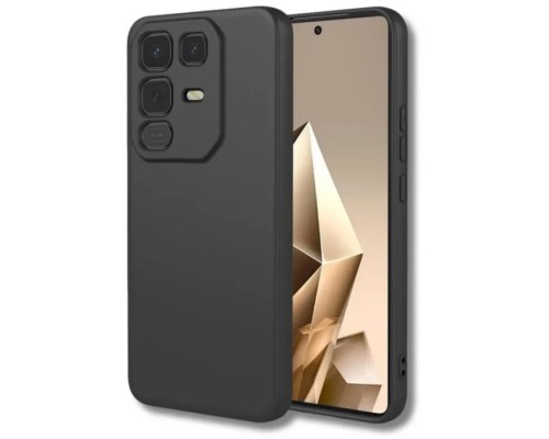 Чохол до мобільного телефона BeCover Silicone Infinix Note 50 Pro 4G (X6855) Black (714673)