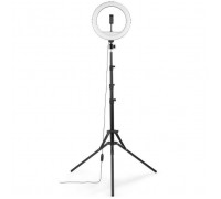 Набір блогера Hama Smartphone Tripod Steady-120 V2, 185см, Bluetooth, LED ring (00004659)
