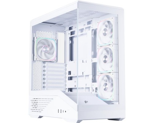 Корпус для ПК 1stPlayer GM7-WH-3FN7R-W-1FN7-W White (GM7-WH-3FN7R-W-1FN7-W)