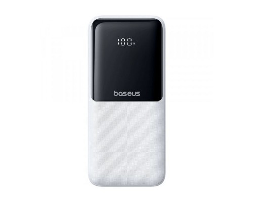 Батарея універсальна Baseus Lipow 20000mAh 22,5W PD, QC/3.0, White (P10079102213-00)