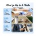 Батарея універсальна Vention 10000mAh 22,5W PD, USB-A, USB-C In/Out, Lightning In/Out, LED display, Blue (FHZL0)